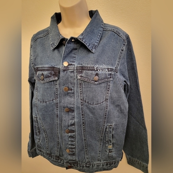 NWT Pura Vida Ladies Denim Jean Jacket - Picture 2 of 7
